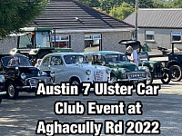 Here you can buy our rent an video Of Austin 7 Ulster Car Club Event at Aghacully Rd 2022