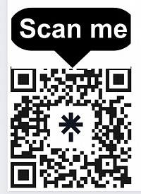 QR Code to Scan with your smart phone camera our tablet.